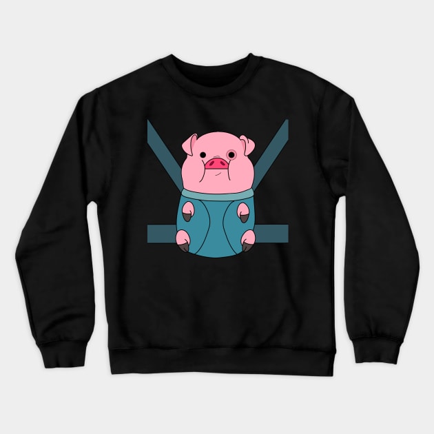 Pig Carrier Crewneck Sweatshirt by Drawin4U